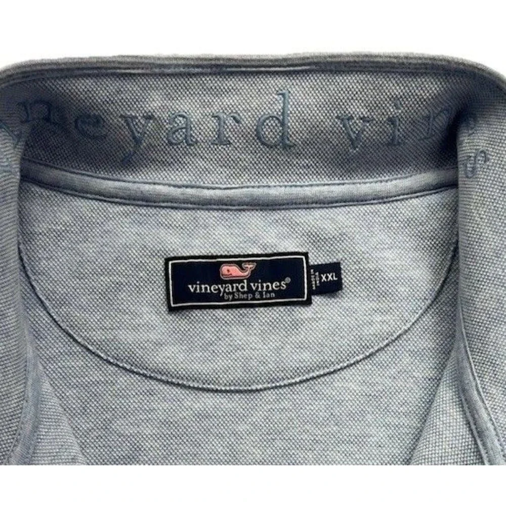 Vineyard Vines Salt Water 1/4 Zip Pullover Mens XXL‎ light  Blue Stripe Sweater
